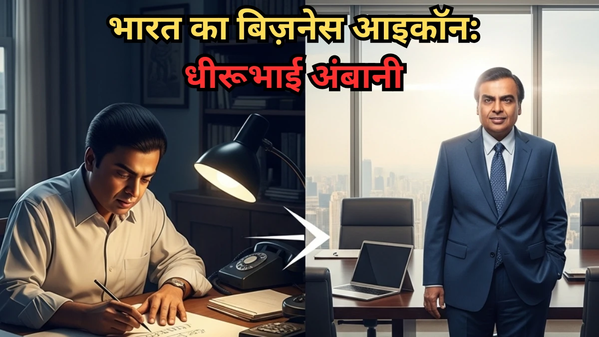 Dhirubhai Ambani inspirational journey from small beginnings to becoming India’s biggest business icon.