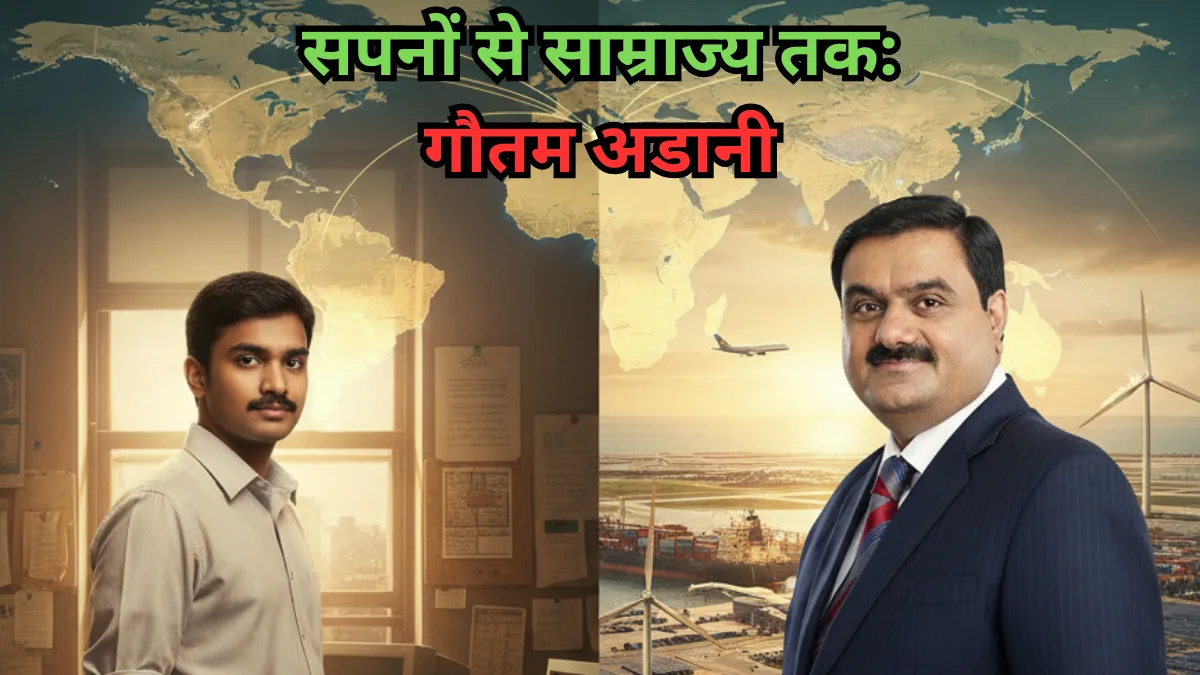 Gautam Adani inspiring journey from dreams to building a global business empire.